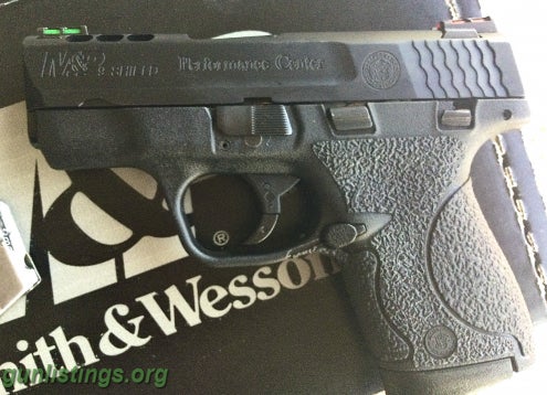 Pistols M&P Shield 9 Performance Center Ported With Ammo
