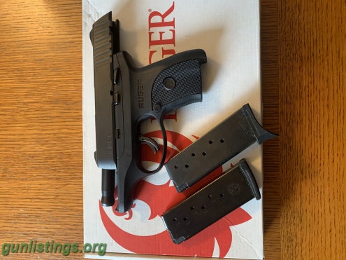 Pistols Ruger EC9S With 2mags