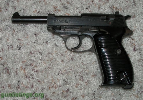 Pistols World War 2 German P38 9mm In Excellent Condition