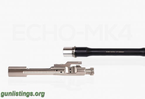 Rifles 10.5 MK18 Geissele FBI MK4 AR15 M4 Titanium Gold Upper