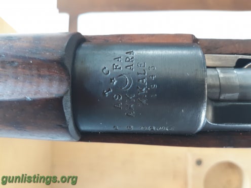 Rifles 1943 Turkish 8mm Mauser.