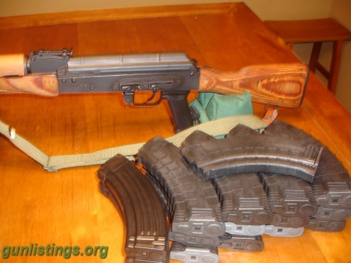 Rifles AK47 With 15 (30 Round)magazines And 600 Rounds Of Ammo