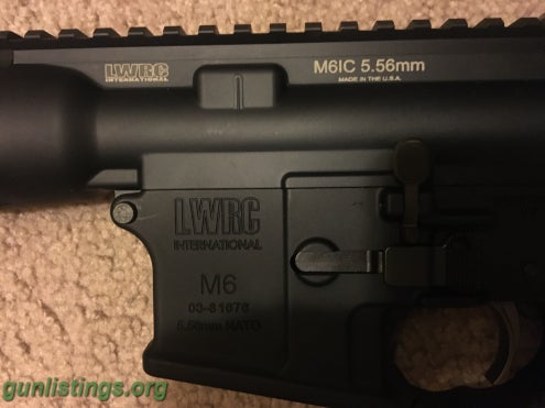 Rifles LWRCI- MCI6 Enhanced 5.56mm