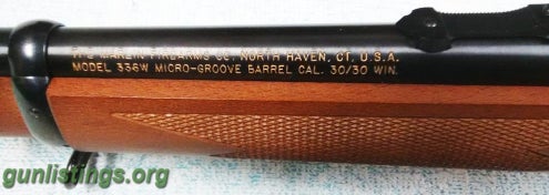 Rifles MARLIN MODEL 336W / 30-30