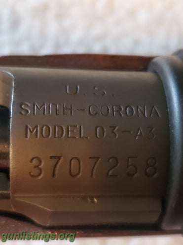 Rifles Smith Corona 03A3 30.06