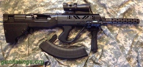 Rifles Yugo SKS Bullpup 7.62x39 Rifle