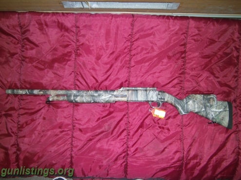 Shotguns Mossberg 500 Slug Gun, Rifled Barrel, LPA Trigger, Camo