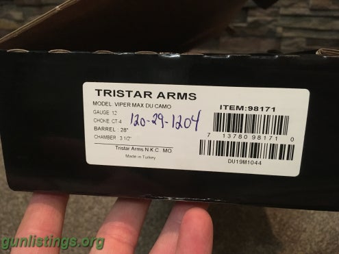 Shotguns Tristar Viper Max Semi-auto 12 Gauge