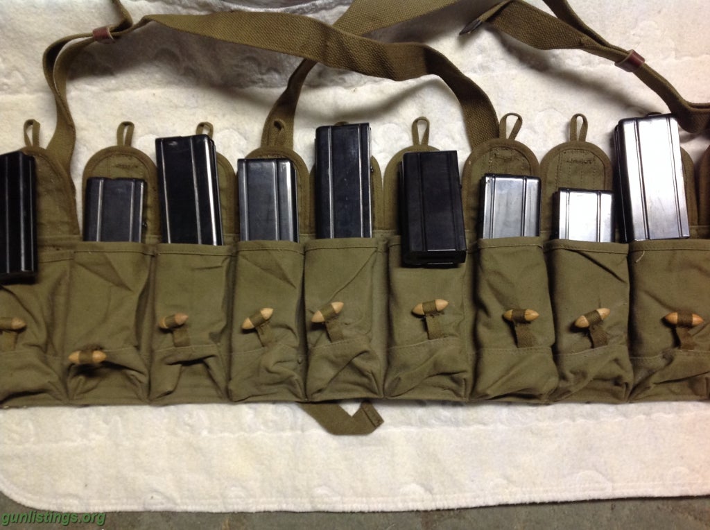 Gunlistings.org - Accessories 10-M1 Carbine Magazines & Bandolier