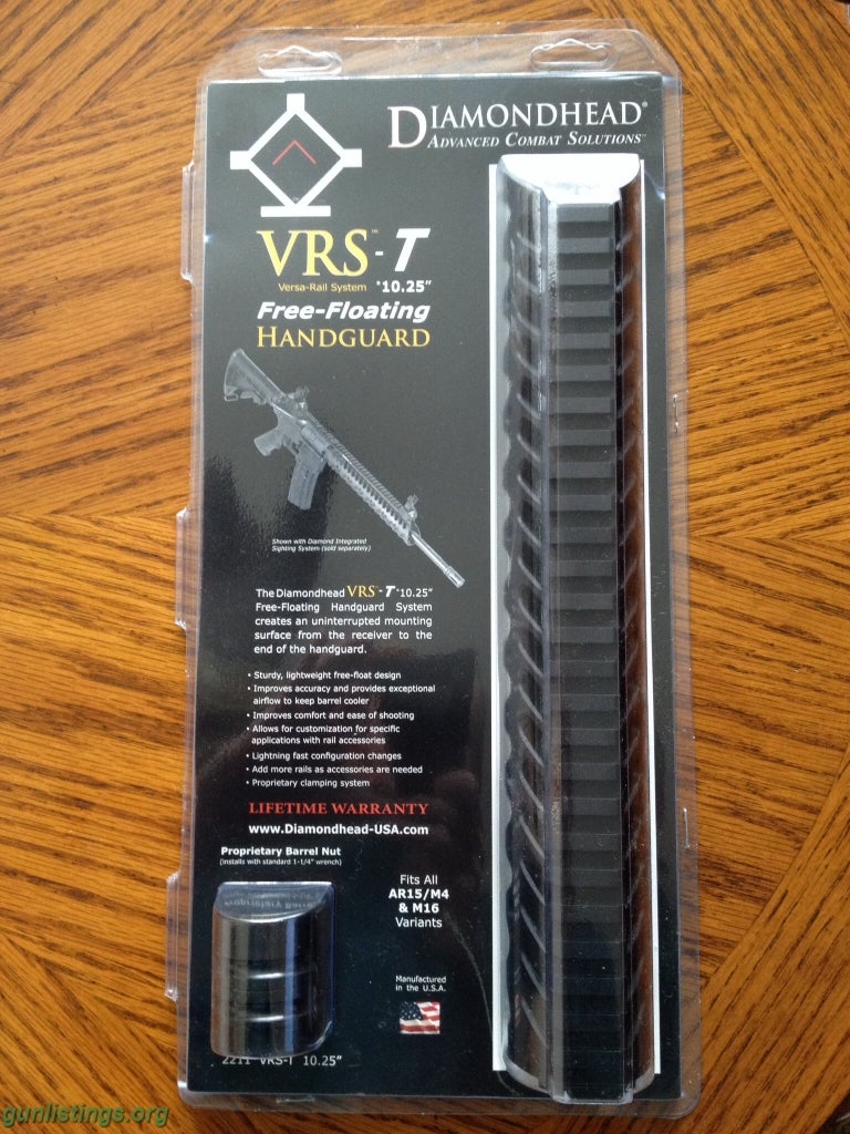 Gunlistings Org Accessories Diamondhead 10 25 Vrs T Handguard Gunlistings Org Accessories Diamondhead 10 25 Vrs T Handguard