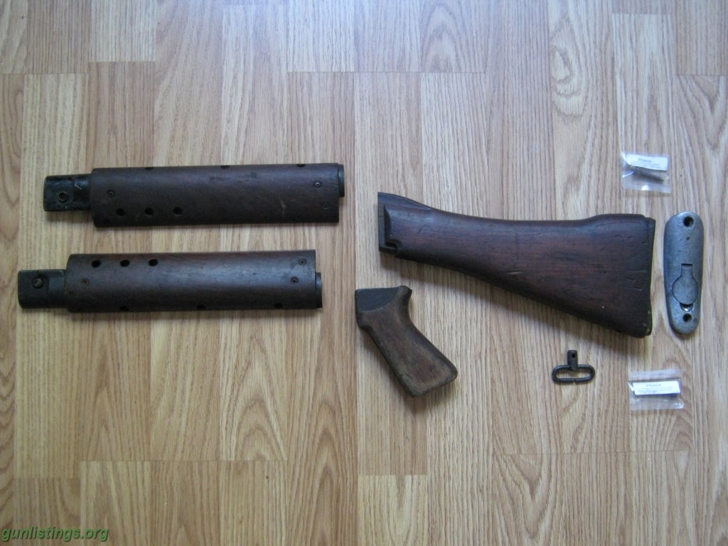 Gunlistings Org Accessories Fal Inch L1a1 Wood Stock Set Metal