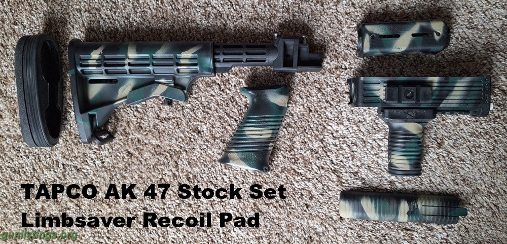Accessories FS/T AK 47 Stock Set Camo