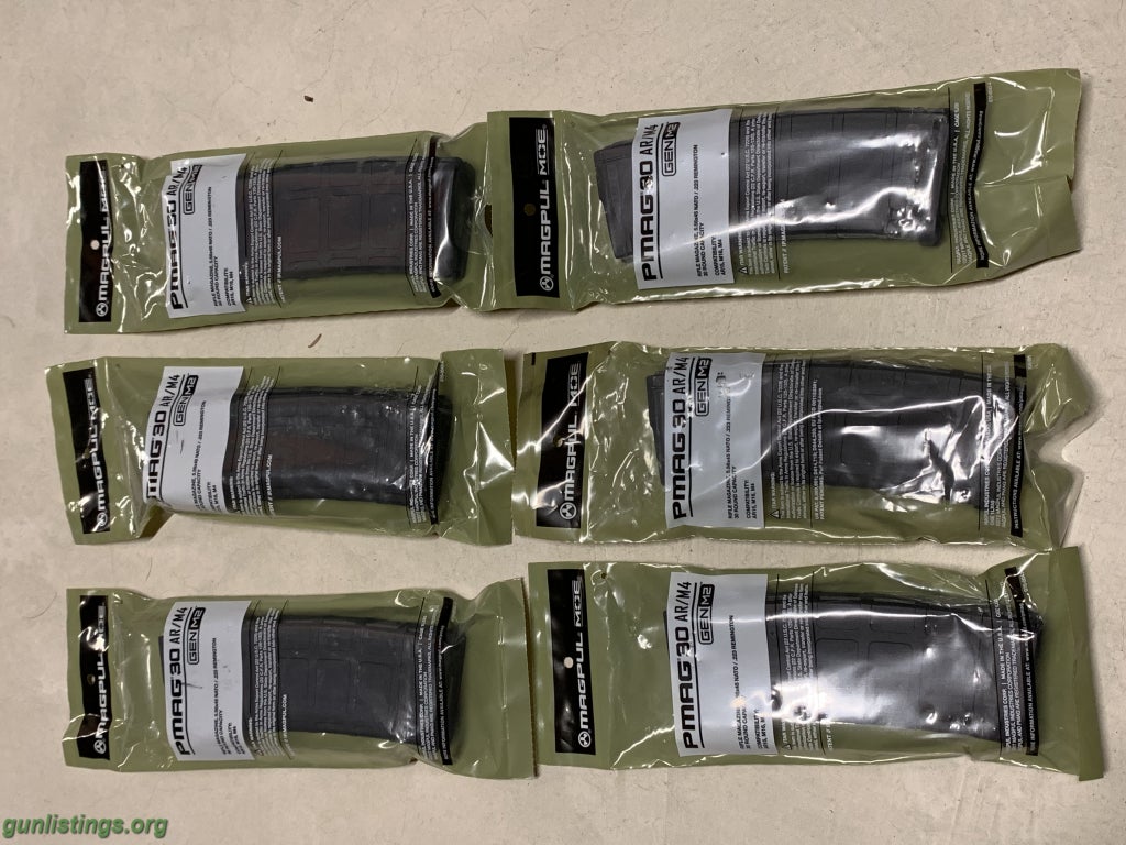 Accessories Magpul 30 Round PMAG - New PMAGs $15 For 1 Or 2 For $25