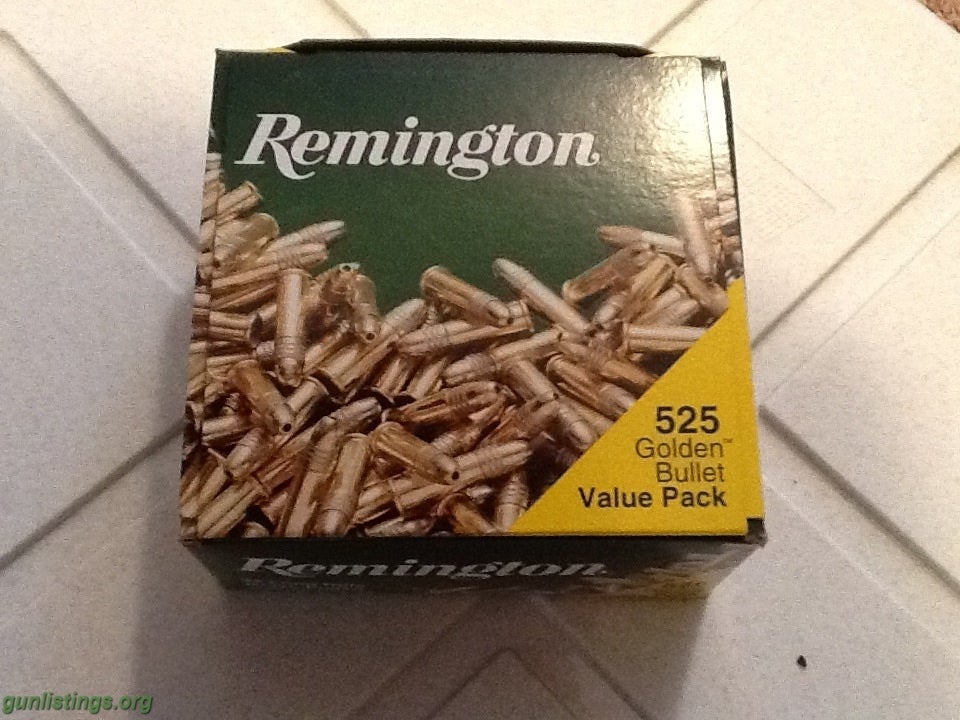 Ammo .22lr Remington Golden Bullet (525 Ct)