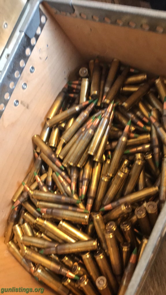 Ammo 5.56 Green Tip 280 Rounds