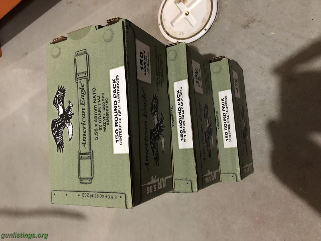 Ammo 5.56mm Federal Green Tip