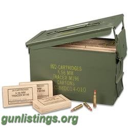 Gunlistings.org - Ammo 556 Tracer USGI