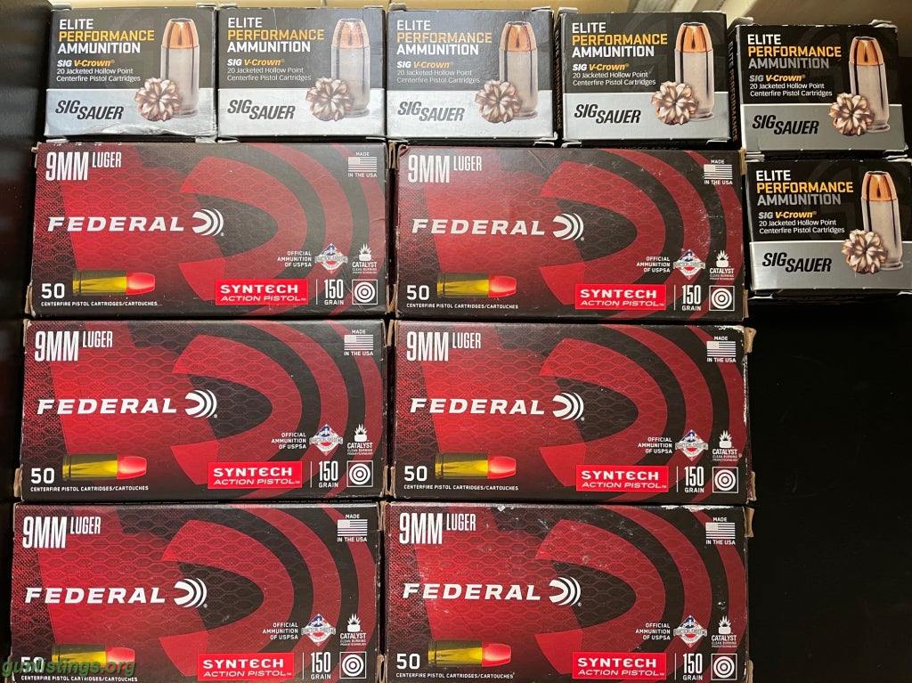 Ammo 9mm Ammo For Sale/Trade (JHP+)