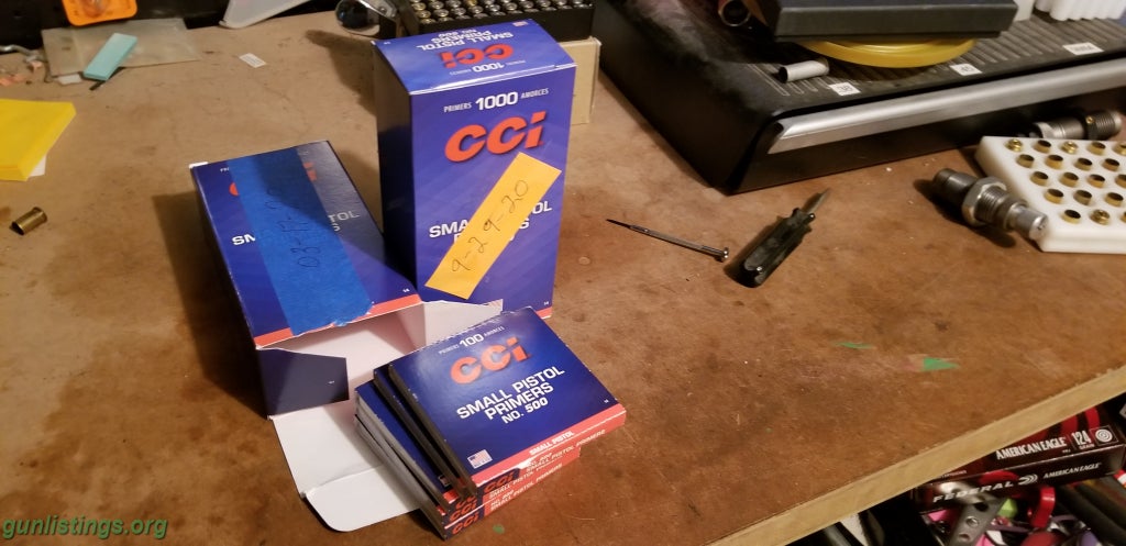 Ammo CCI Small Pistol Primers