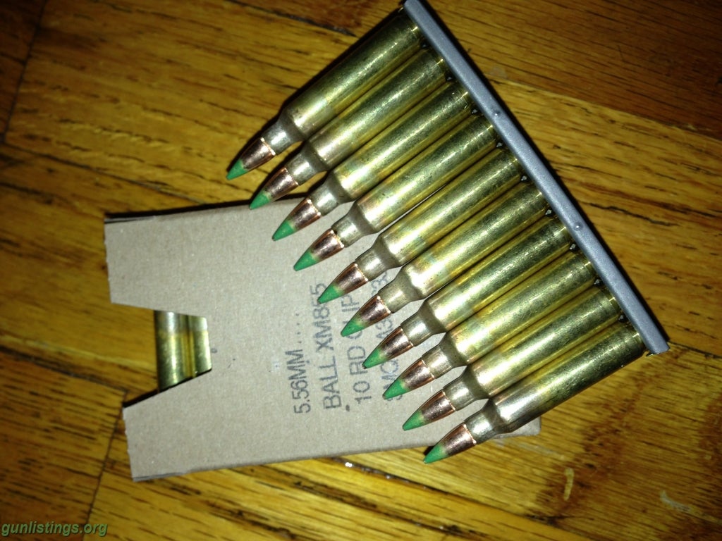 What Does Green Tip 5.56 Ammunition Mean