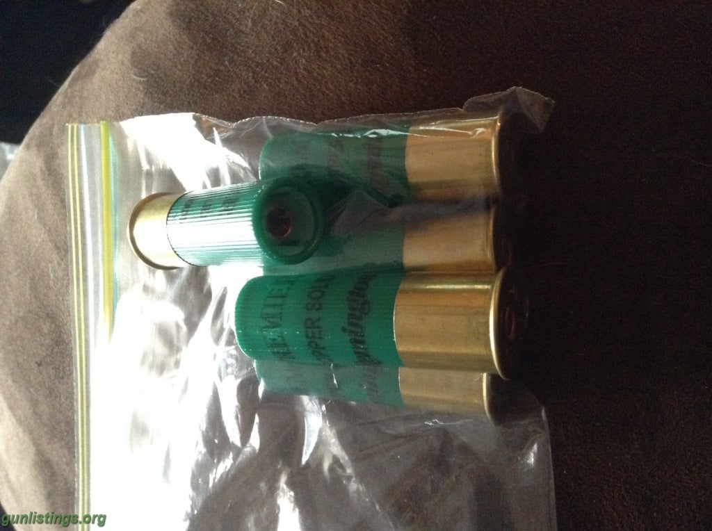Ammo Remington Premier Copper Solid Sabot Slugs