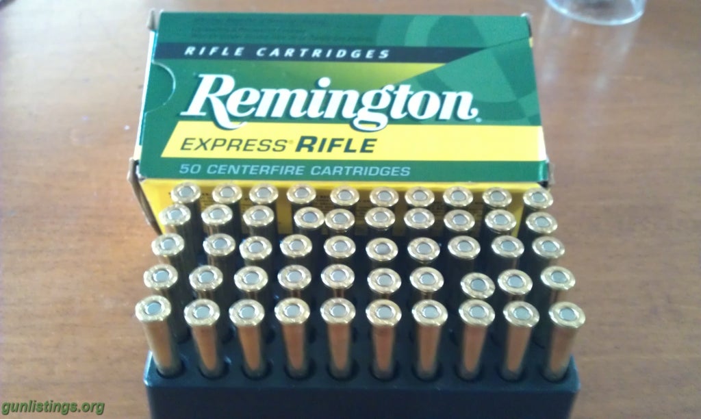 Ammo Remington .22 Hornet Bullets