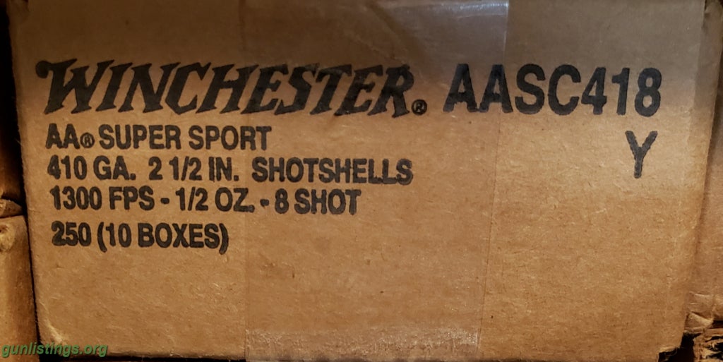 Ammo Winchester AA 410