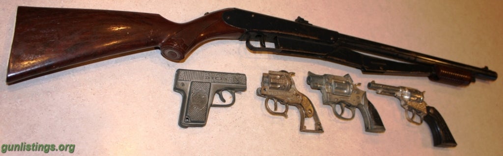Collectibles Antique Toy Gun Collection