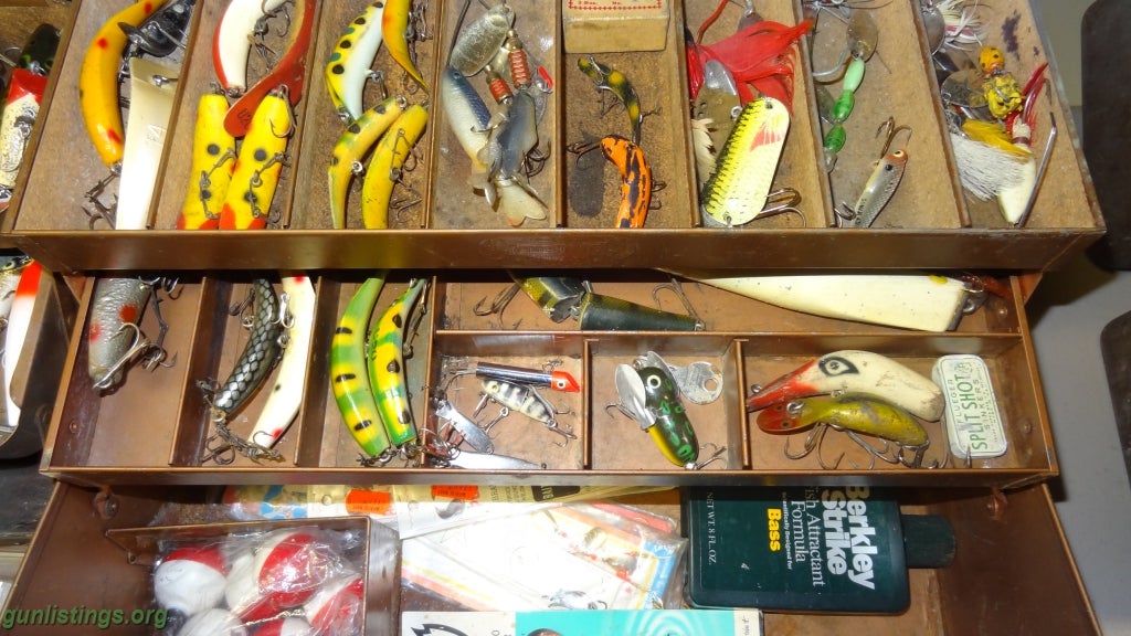 Misc Vintage Fishing Lures Tackle Trade Sell