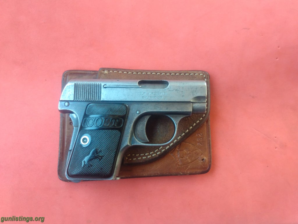 Pistols 1908 Colt Pocket 25