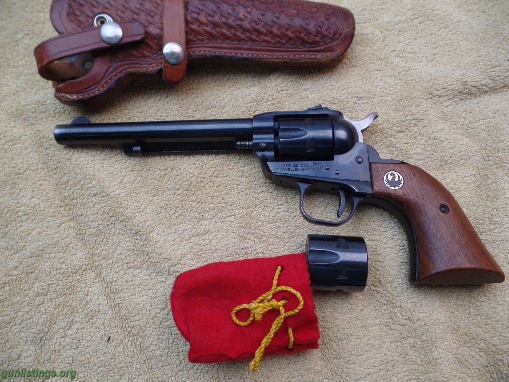 Pistols 1970 Ruger Old Model Single Six Convertible