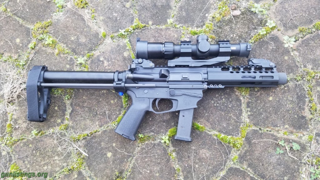 Pistols -SOLD- 9mm AR-platform Pistol
