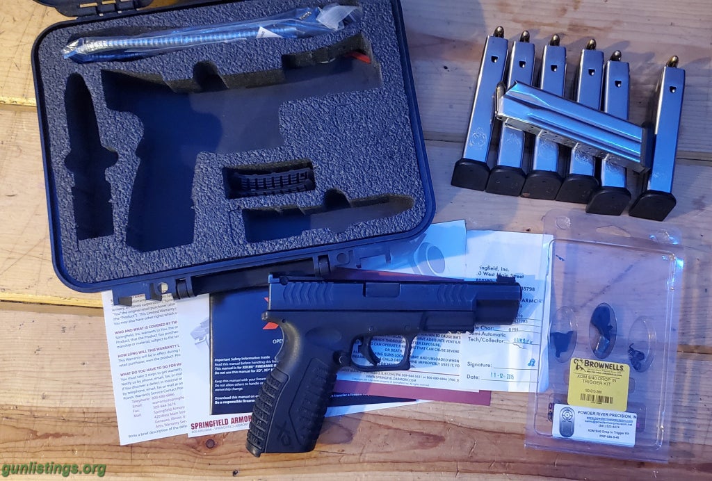 Pistols 9mm XDm 5.25 Competition Series