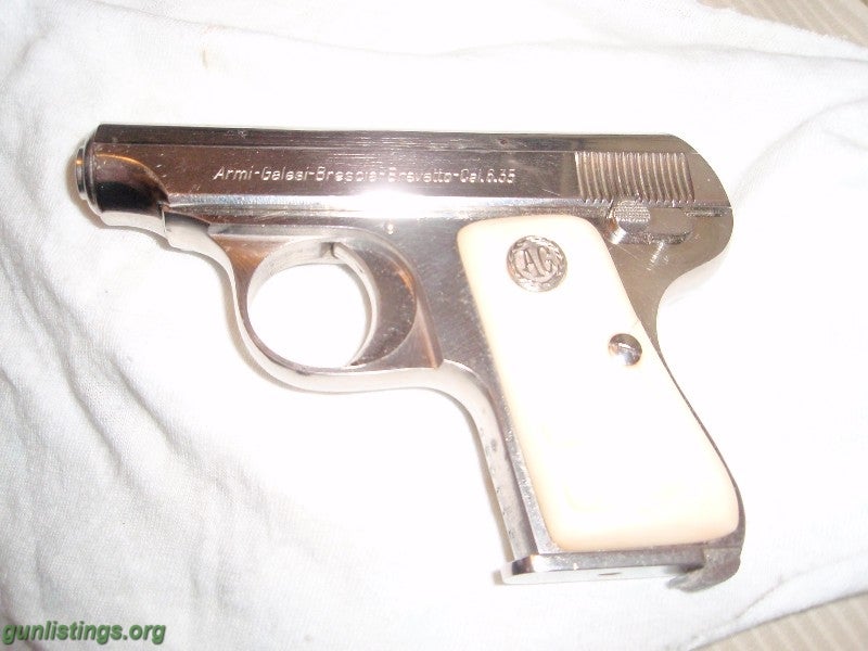 Gunlistings pistols armi galesi brescia brevetto 6 35 cal