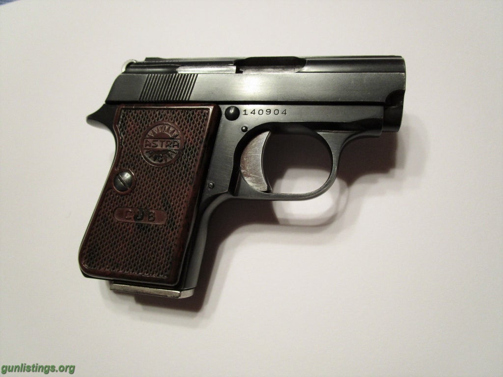 Pistols Astra Cub .22 Short