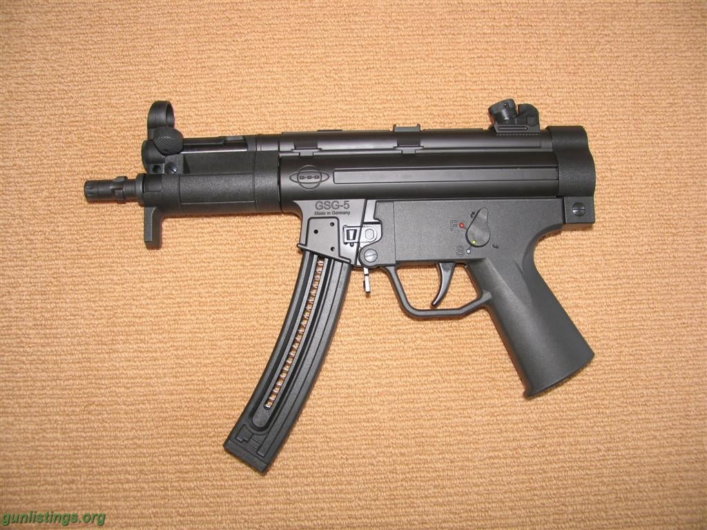 Gunlistings.org - Pistols ATI GSG 5 PK MP5 Style .22lr Pistol.
