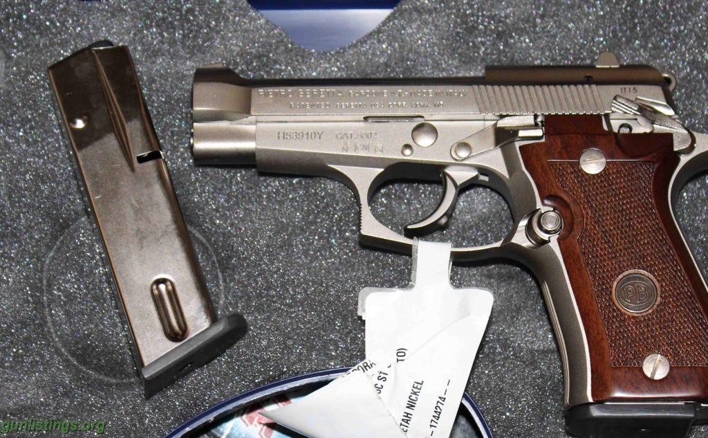 Gunlistings.org - Pistols Beretta 84FS Cheetah 380 Nickel.