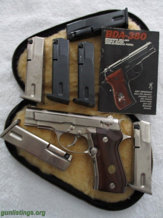 Pistols Browning Double Action