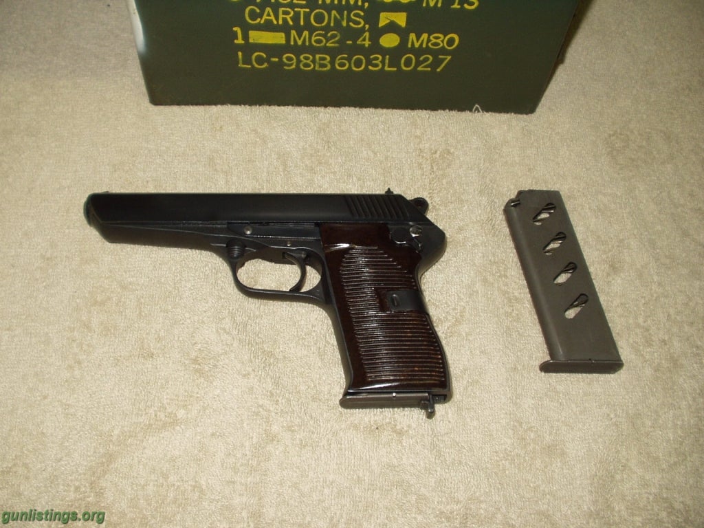 Gunlistings pistols cz 52 7 62x25 pistol and ammo