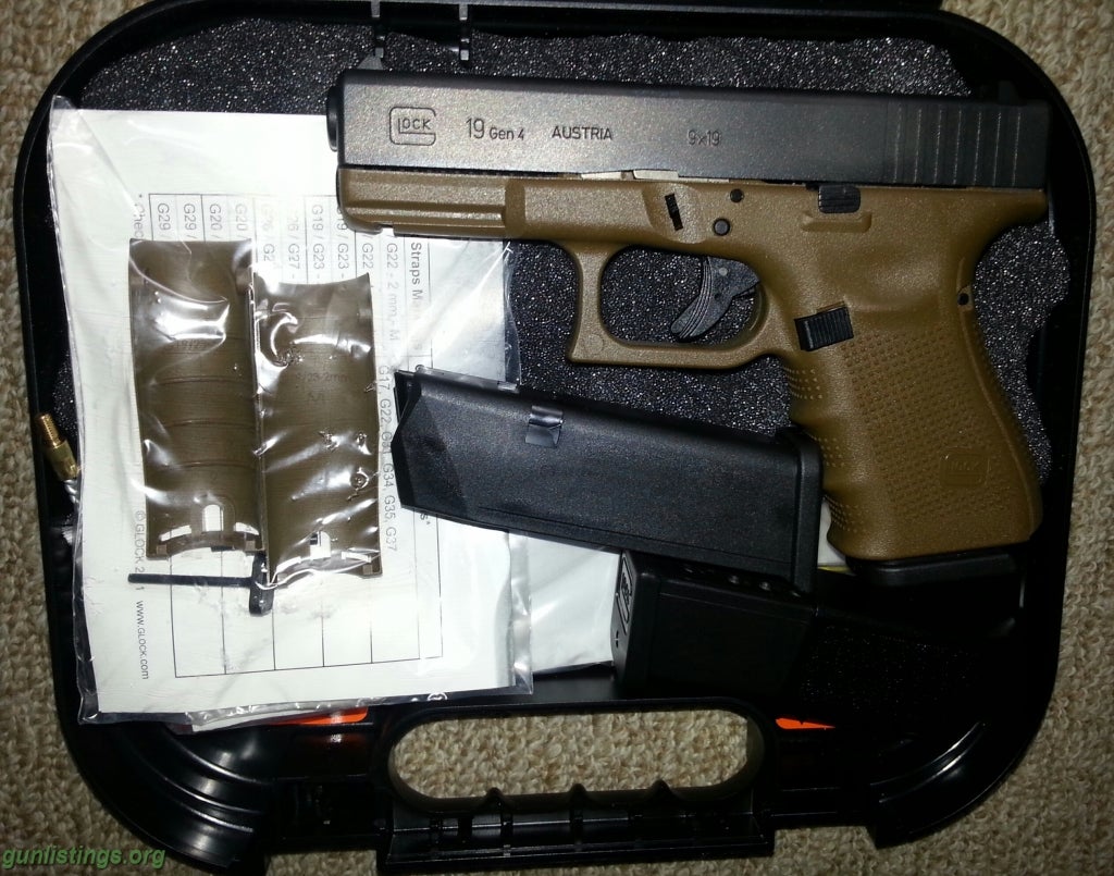 Pistols Glock 22 Gen 4 FDE