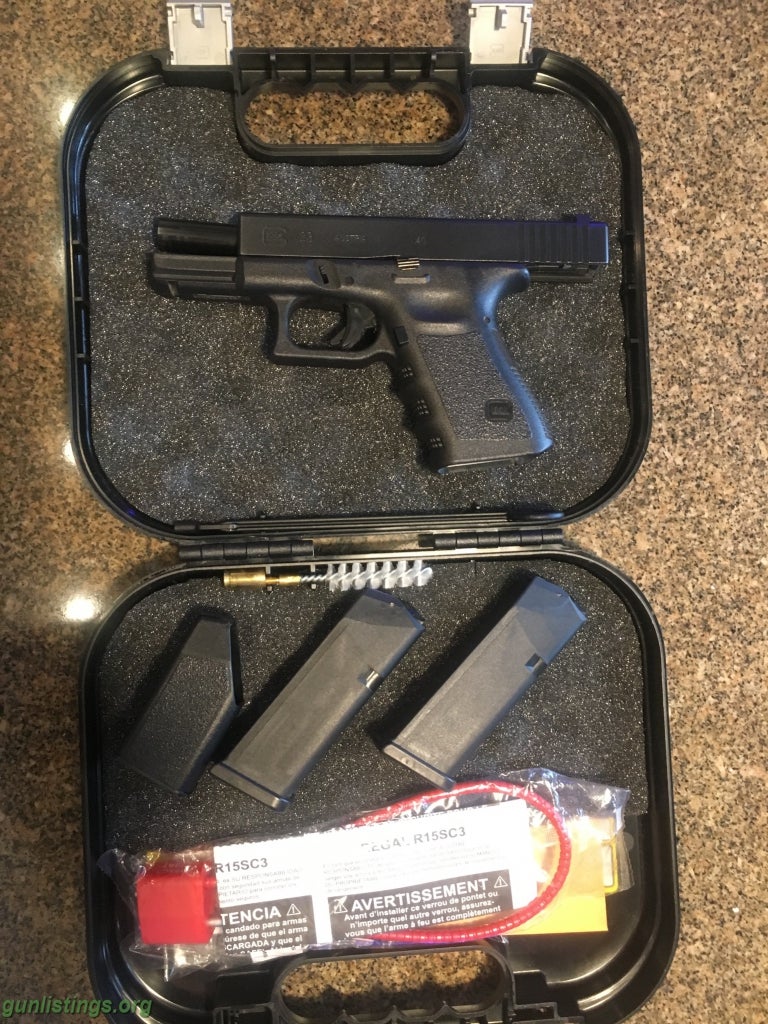 Gunlistings pistols glock 23 gen 3 w 3 5 ghost trigger and n s