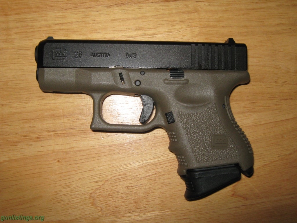 Pistols Glock 26 (9mm)