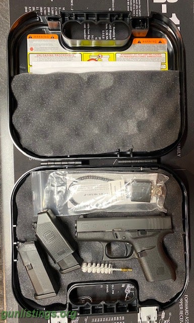 Pistols Glock G42 .380ACP With 5 Boxes Of Ammo