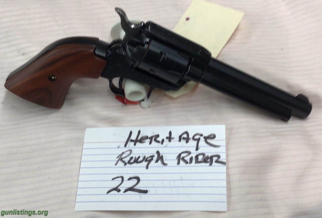 Pistols Heritage 22 Revolver (SALE )