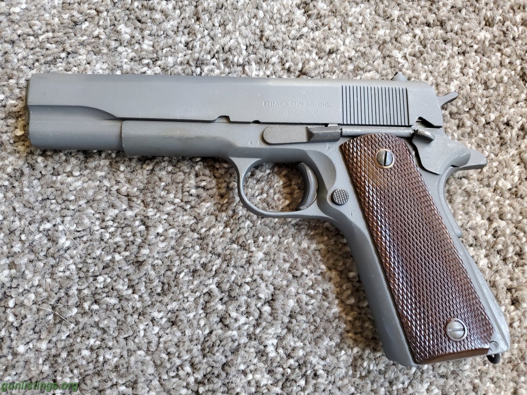 Pistols Ithaca 1911a1 WWII