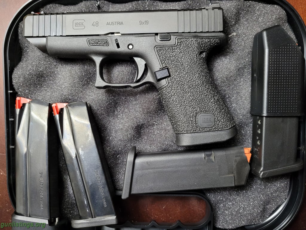 Pistols Jagerwerks /Allen Arms Glock 48 With Shield Arms Mags