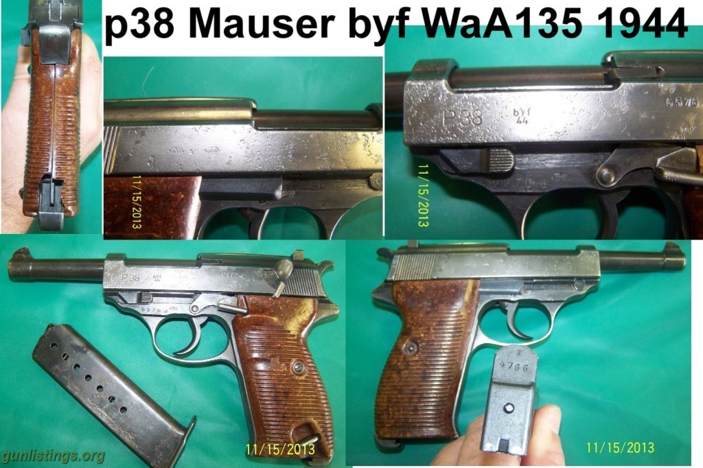 Pistols Mauser P38