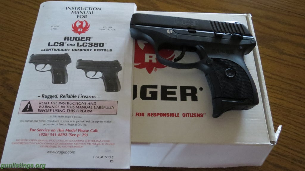 Pistols Ruger LC-9