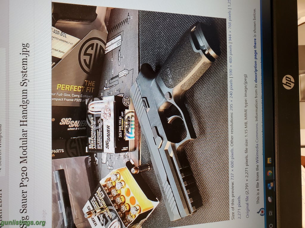 Pistols Sig Sauer P320