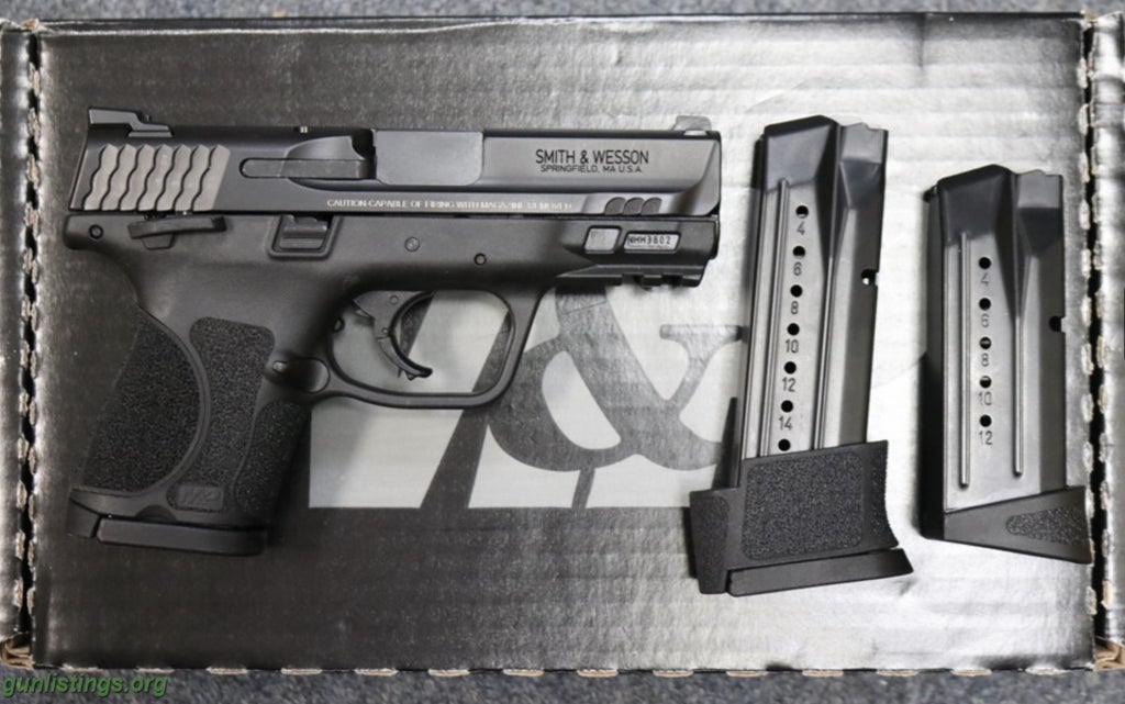 Pistols Smith & Wesson S&W SW M&P9 Sub Compact 9mm M&P-9 9 Mm